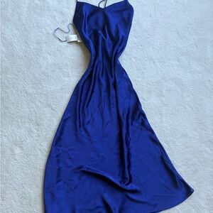 Zara Elegant Blue Women's Dress